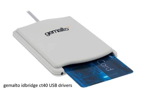 Gemalto USB Smart Card Reader Driver 4.1.3.1 for Windows 10 